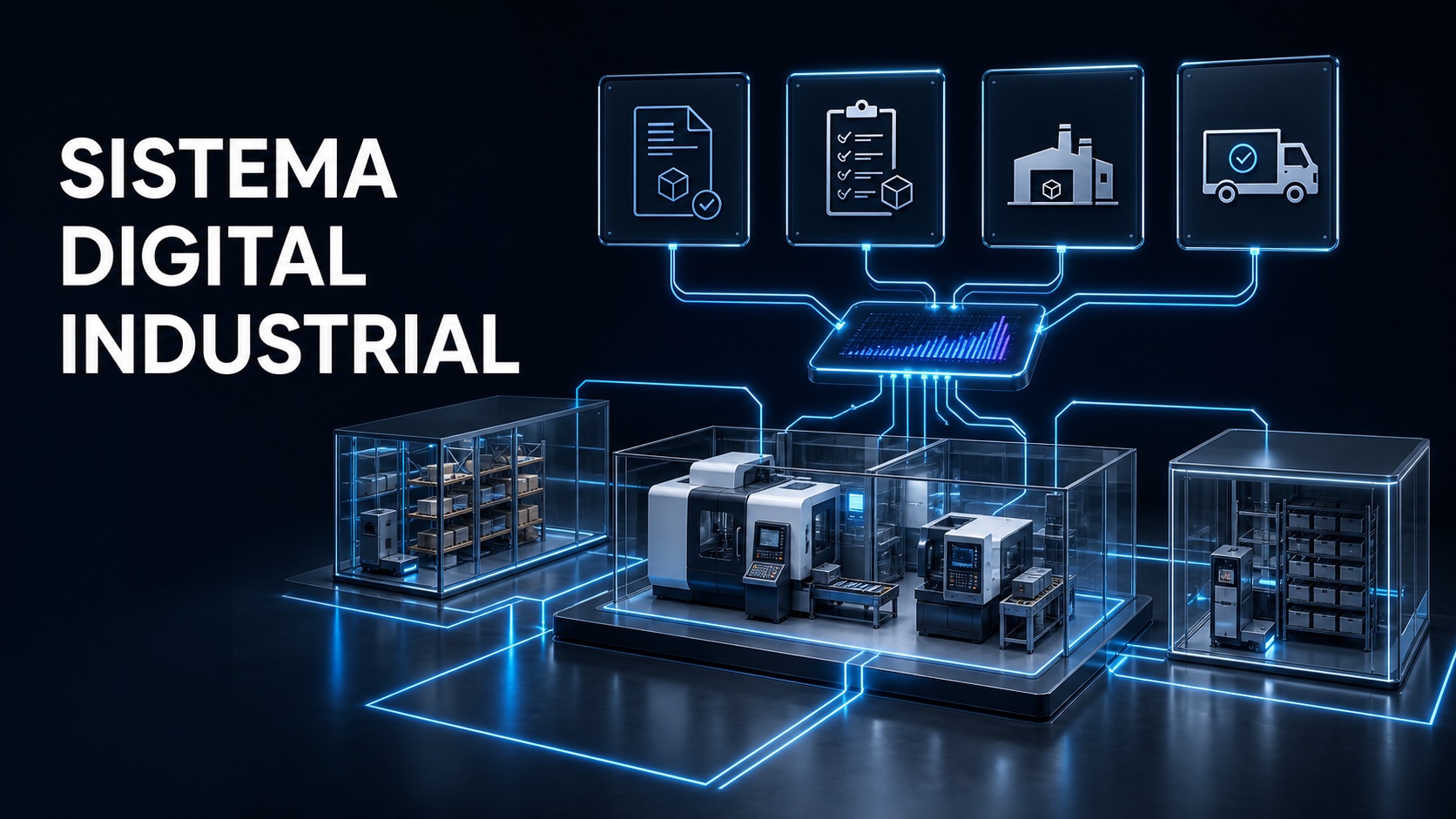 Industrial digital platform with quotes, orders and document traceability