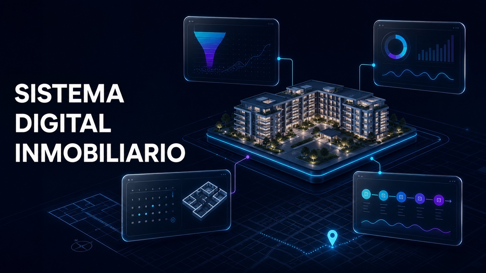 Real estate system connecting prospects, properties and visits